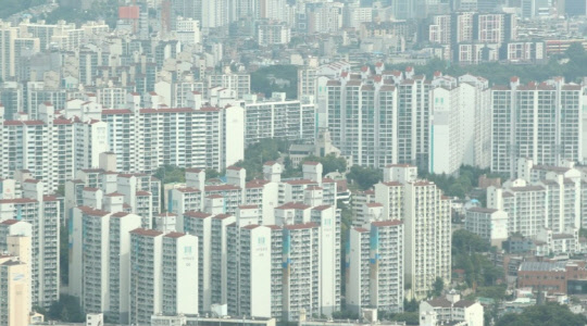 서울 시내 아파트 전경 (연합뉴스)